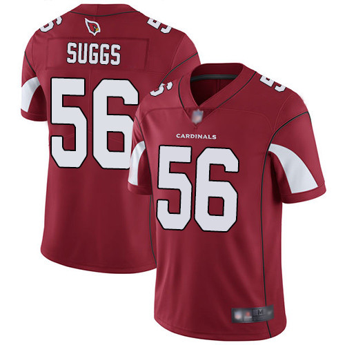 Arizona Cardinals Limited Red Men Terrell Suggs Home Jersey NFL Football #56 Vapor Untouchable